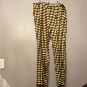 Plaid woman’s pants